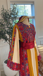 Beige Solid Majdlawi Thobe Sale