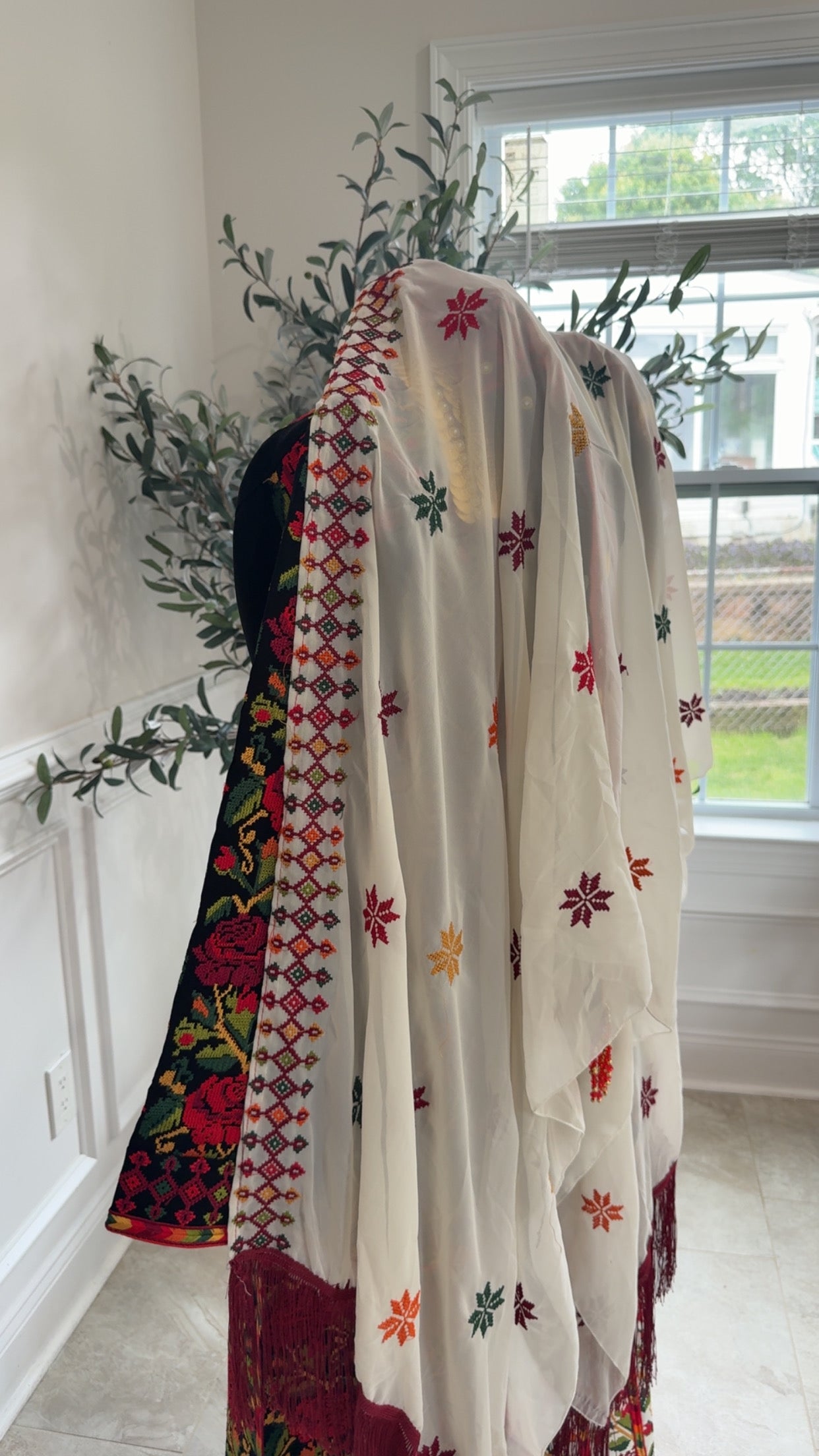 New Floral Khirka/ Scarf