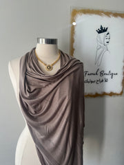 Taupe Kuwaiti Hijab